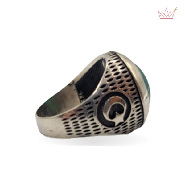 Emeral-Silver-ring-jewellery-nourlondonglobalservices-2