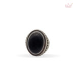 Onyx-black-with-silver-outline-ring-jewellery-nourlondonglobalservices-1